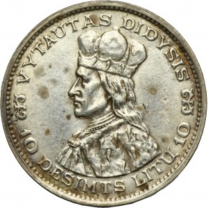 Lithuania, 10 Litu Kowno 1936