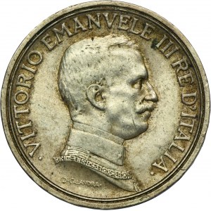 Italy, Victor Emmanuel III, 2 Lira Rome 1914
