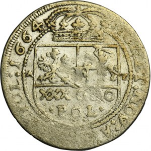 John II Casimir, Tymf Krakau 1664 AT - SALVS - UNLISTED