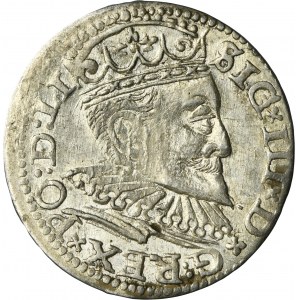 Sigismund III Vasa, 3 Groschen Riga 1595 - LI