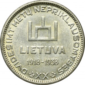Lithuania, 10 Litu 1938 Antanas Smeteona