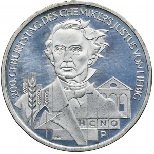 Germany, 10 Euro Hamburg 2003 J - Justus von Liebig