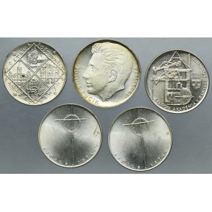Lot, Czechoslovakia, 100 Korun Kremnitz (5 pcs.)