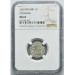 Sigismund III Vasa, Groschen Vilnius 1625 - NGC MS63