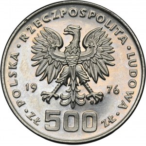 PRÓBA NIKIEL, 500 złotych 1976 Tadeusz Kościuszko