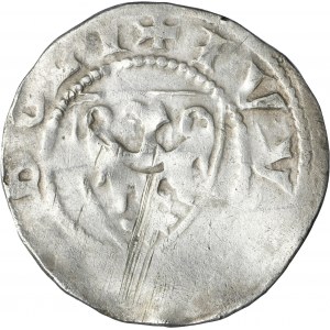 Silesia, Duchy of Fürstenberg, Bernard II or Heinrich I or Bolko Heinrich II, 1/2 Groschen Löwenberg in Schlesie