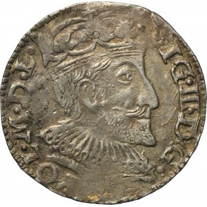 Sigismund III Vasa, 3 Groschen Olkusz 1592 - RARE