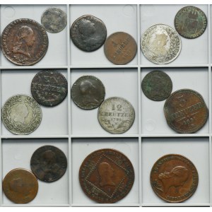 Lot, Austria and Italy, Mix coins (16 pcs.)