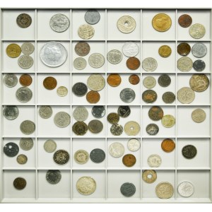 Lot, Europa and USA, Mix coins (77 pcs.)
