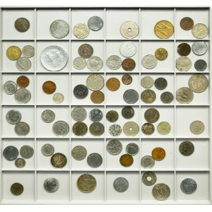 Lot, Europa and USA, Mix coins (77 pcs.)