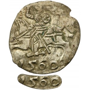 Sigismund II August, Denarius Vilnius 1560 - RARE