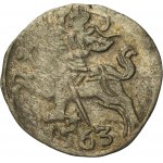 Sigismund II August, Denarius Vilnius 1563 - RARE