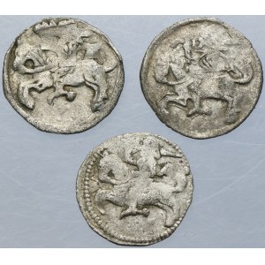 Lot, Alexander Jagiellon, Denarius Vilnius (3 pcs.)