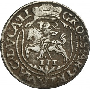 Sigismund II August, 3 Groschen Vilnius 1563 - L/LI