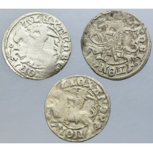 Lot, Alexander Jagiellon, Half groschen (3 pcs.)