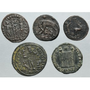 Lot, Roman Imperial, Follis (5 pcs.)