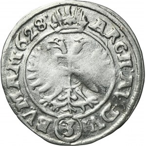 Austria, Ferdinand II, 3 Kreuzer Prague 1628