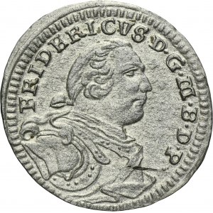 Germany, Brandenburg-Bayreuth, Friedrich III, 1 Kreuzer 1753 Bayreuth CLR