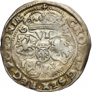 Sigismund III Vasa, 6 Groschen Lublin 1595 - VERY RARE