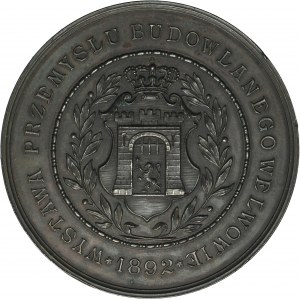 Medal Construction Industry Exhibition in Lviv 1892