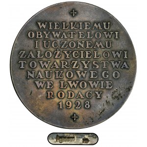 Medal Oswald Balzer 1927 - RARE, SILVER