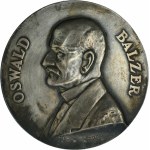 Medal Oswald Balzer 1927 - RARE, SILVER