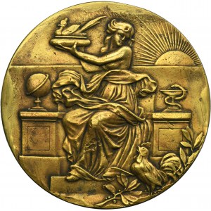 Medal Cooking Exhibition in Lviv 1908 - RARE