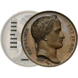 Napoleon Bonaparte, Medal conquest of Silesia in 1807 - RARE