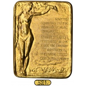 Plaque Marceli Nencki 1907 - Congress of Physicians and Naturalists in Lviv