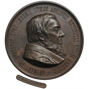 Russia, Johann Ferdinand Brandt, Medal 50th Anniversary of Obtaining the Degree of Doctor of Medicine 1876