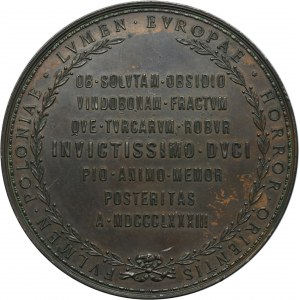 Medal 200th Anniversary of the Relief of Vienna 1883