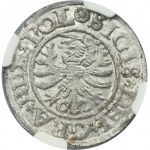 Sigismund I the Old, Schilling Danzig 1531 - NGC MS64