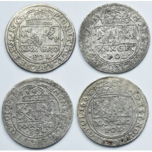 Lot, John II Casimir, Tymf (4 pcs.)