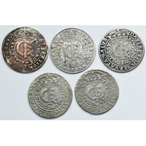 Lot, John II Casimir, Tymf (5 pcs.)