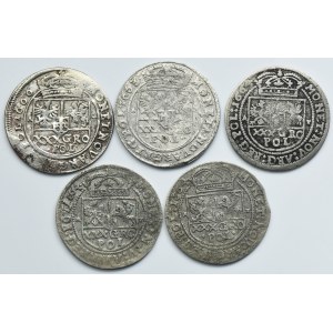 Lot, John II Casimir, Tymf (5 pcs.)