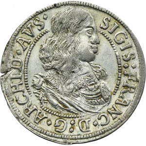Austria, Sigismund Franz, 3 Kreuzer Hall 1664