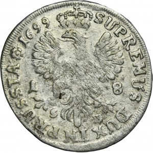 Germany, Brandenburg-Prussia, Friedrich III, 1/4 Thaler Königsberg 1699 SD
