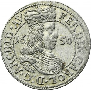 Austria, Ferdinand Karl, 3 Kreuzer Hall 1650
