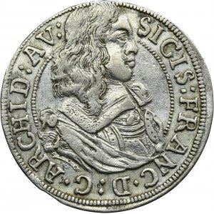Austria, Sigismund Franz, 3 Kreuzer Hall 1663
