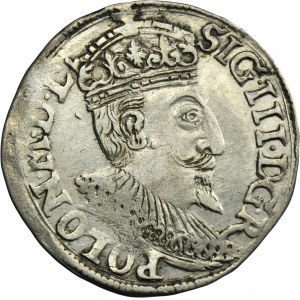 Sigismund III Vasa, 3 Groschen Olkusz 1595