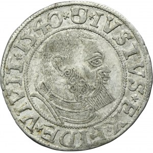 Duchy of Prussia, Albert Hohenzollern, Groschen Königsberg 1540 - PRVSS