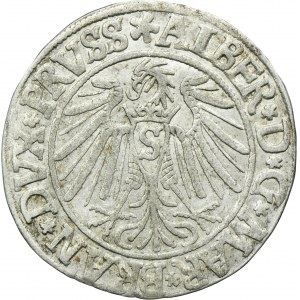 Duchy of Prussia, Albert Hohenzollern, Groschen Königsberg 1540 - PRVSS