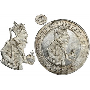 Riga under Sweden, Gustav II Adolph, Thaler Riga 1629 - EXTREMELY RARE
