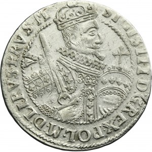 Sigismund III Vasa, 1/4 Thaler Bromberg 1622 - PRVS M