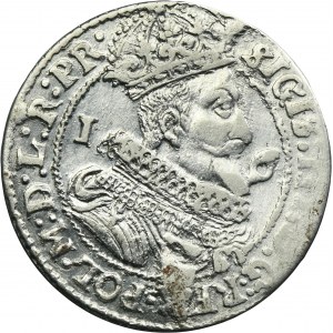 Sigismund III Vasa, 1/4 Thaler Danzig 1626/5 - PR•