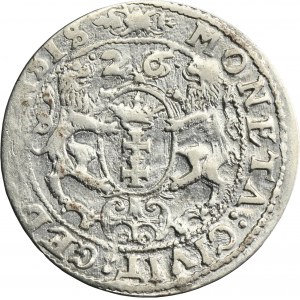 Sigismund III Vasa, 1/4 Thaler Danzig 1626/5 - PR•