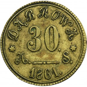 Dąbrowa, Token 30 kopeck 1861
