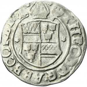 Germany, Corvey Abbey, Theodoric of Beringhausen, 1/24 Thaler Höxter 1612 - RARE