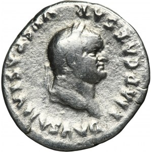 Roman Imperial, Vespasian, Denarius