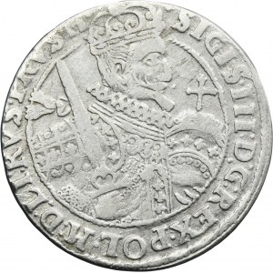 Sigismund III Vasa, 1/4 Thaler Bromberg 1623 - PRVS M